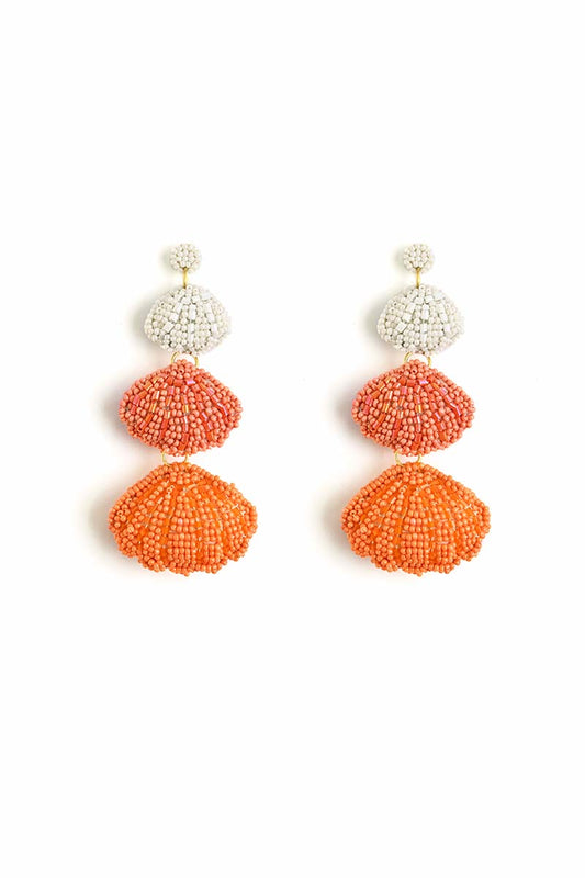 Sunset Seashell Earring