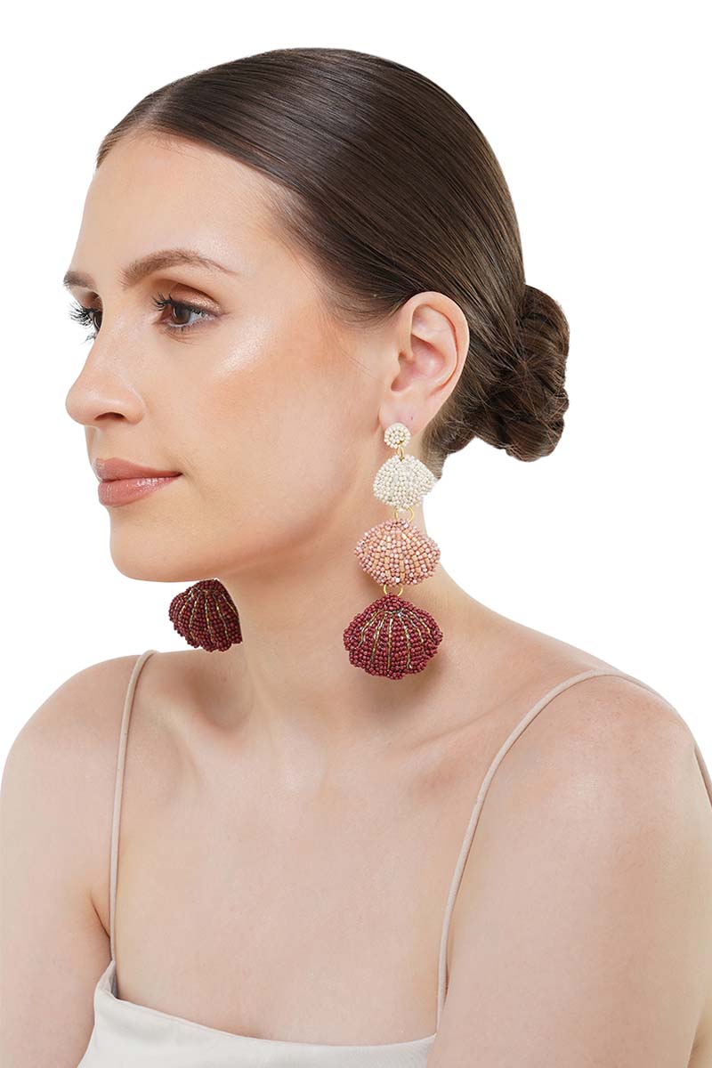 Sandy Seashell Earring