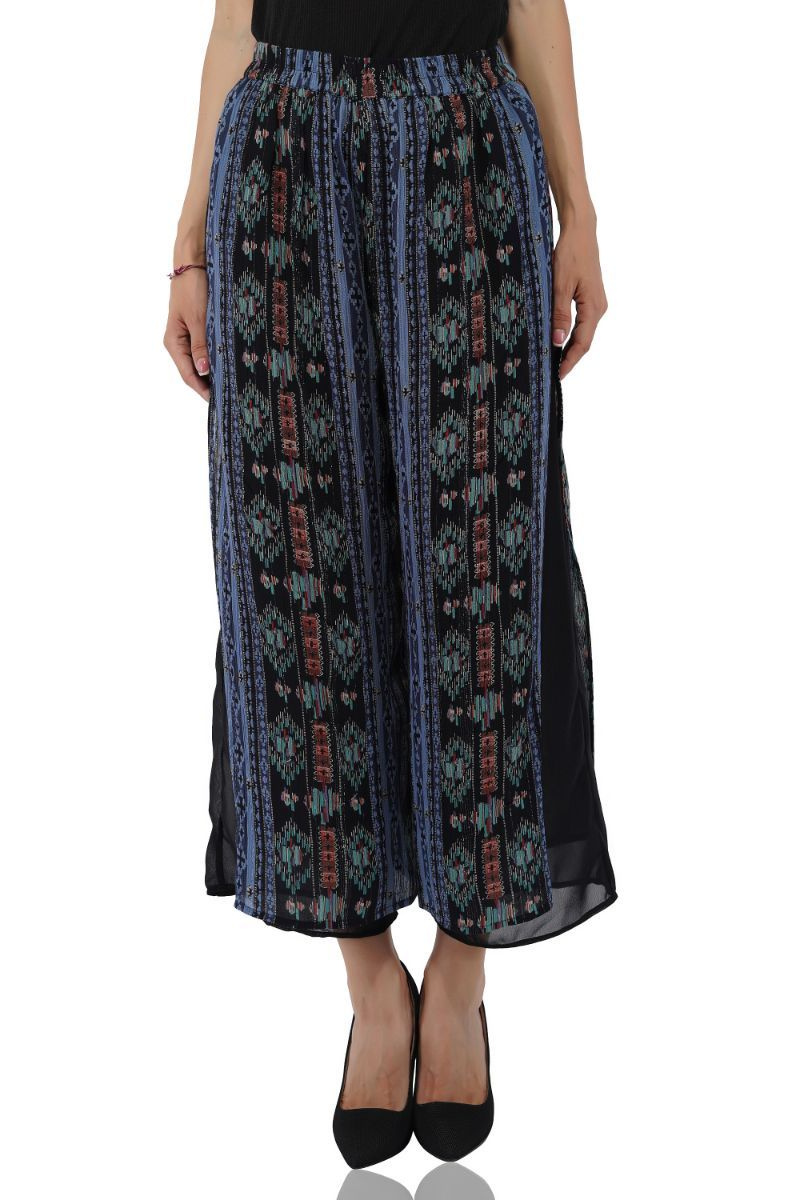 Set of 6 Dusk Blue Boho Lounge Pants (S,M,L)