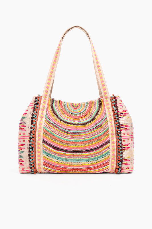 Confetti Embellished Tote