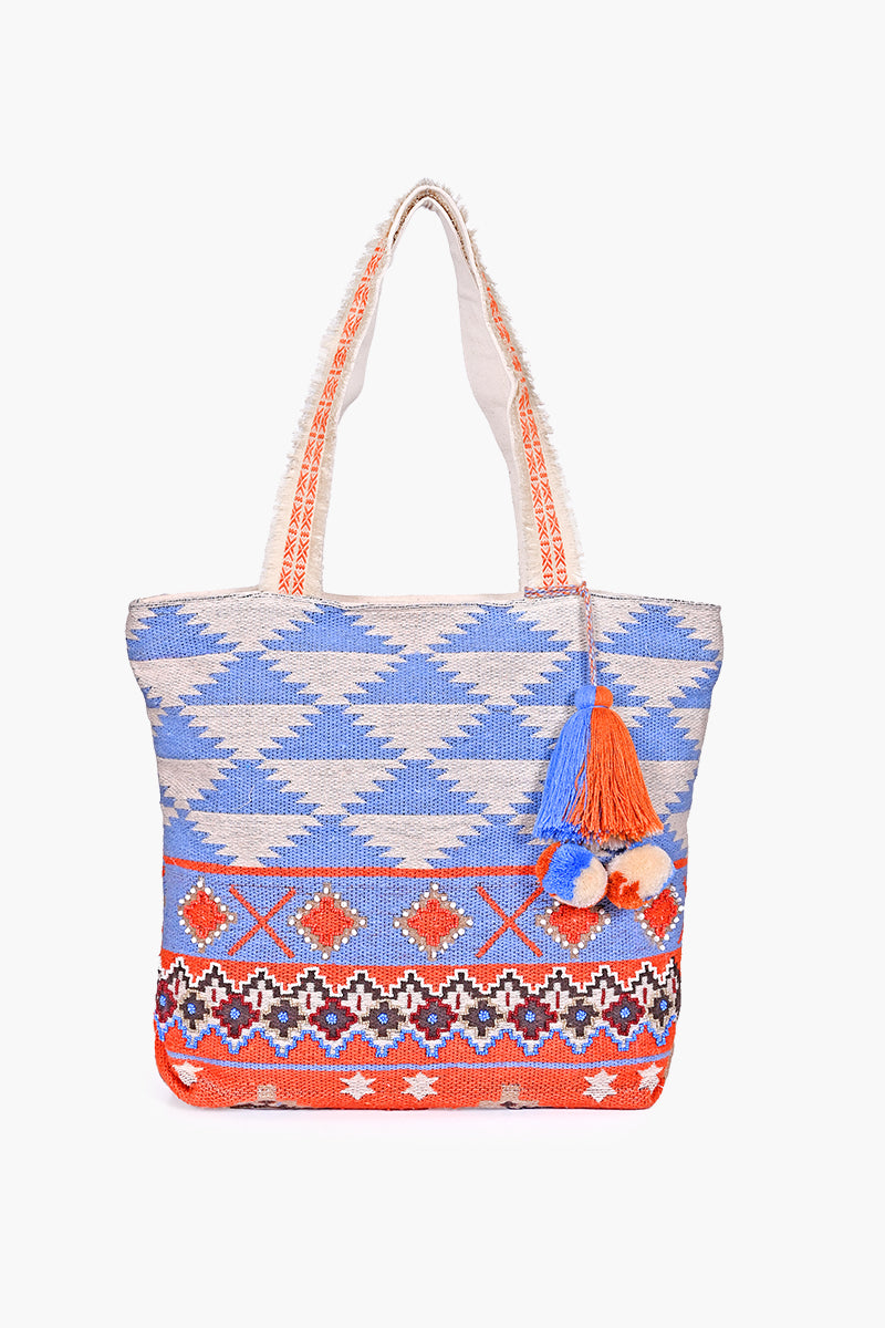 Mazarine Aztec Tote