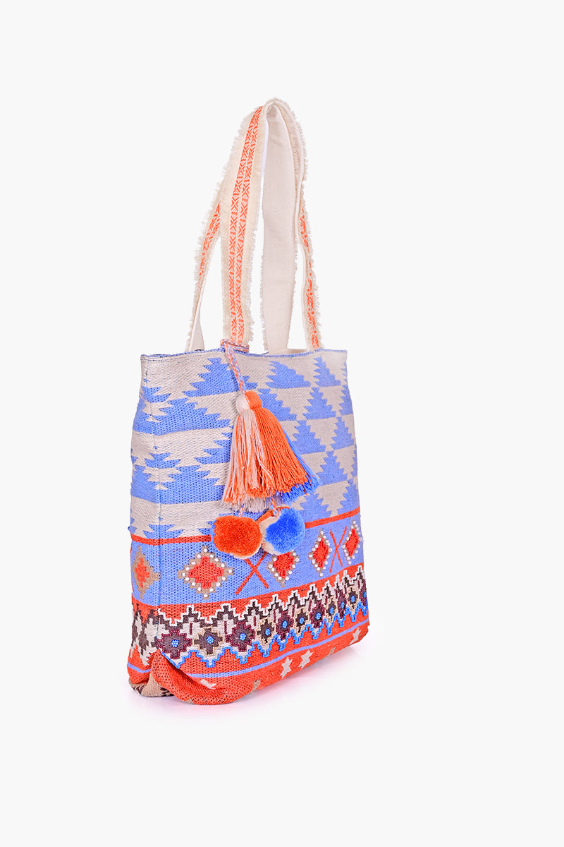 Mazarine Aztec Tote