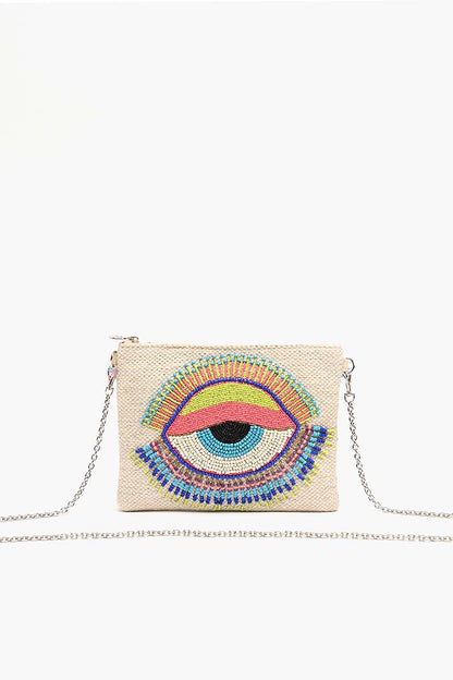 Lazy Daze Evil Eye Clutch