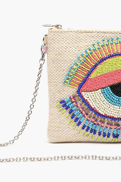 Lazy Daze Evil Eye Clutch