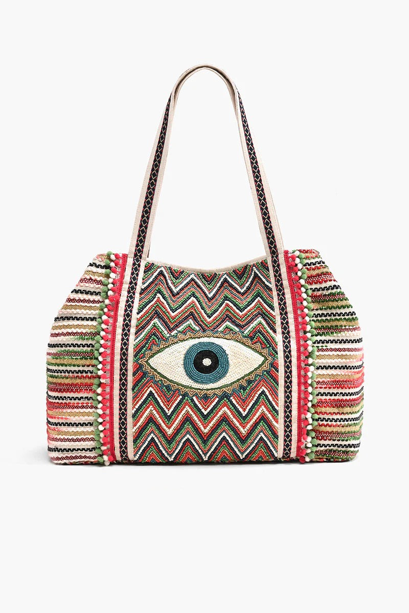 Emberglow Evil Eye Tote