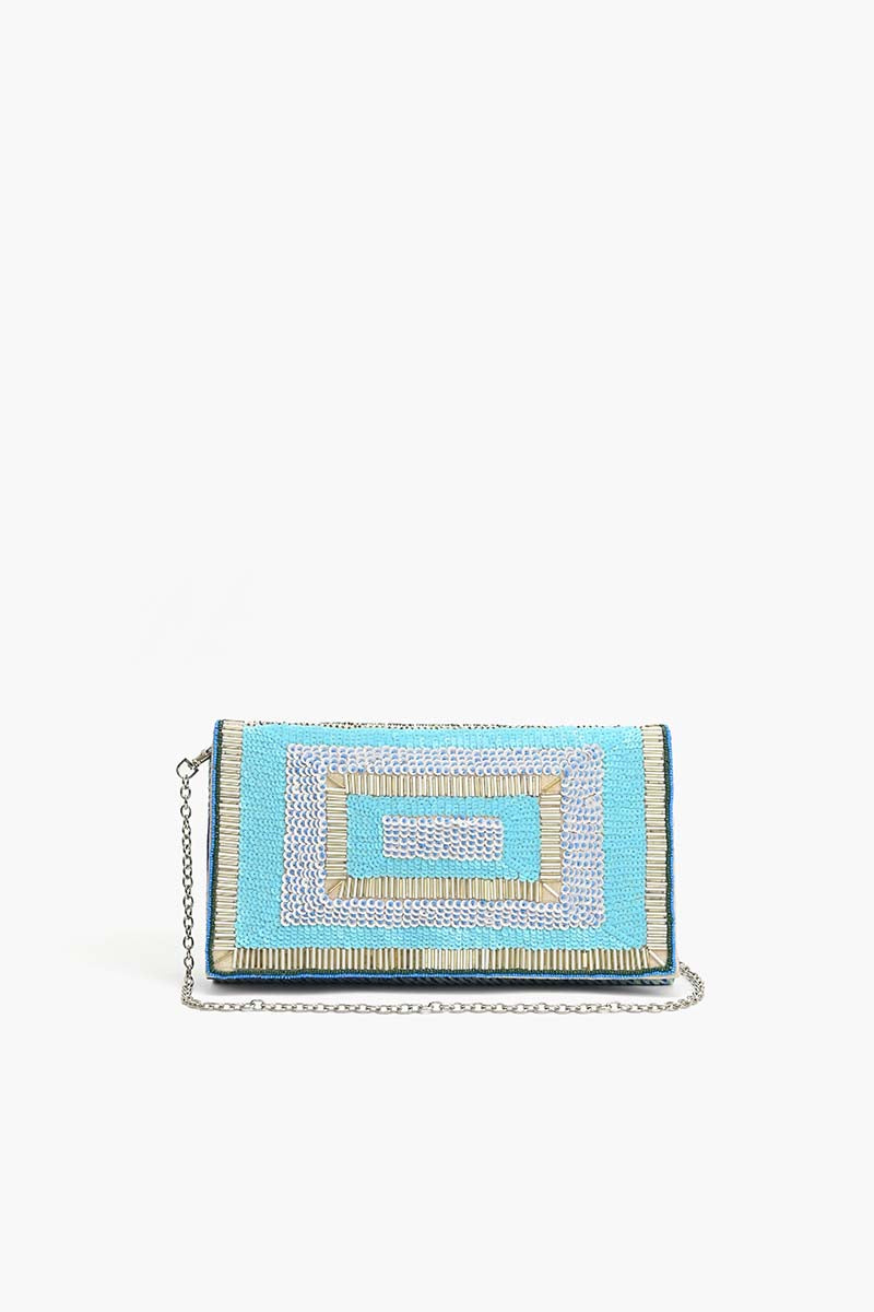 Blue Angel Clutch