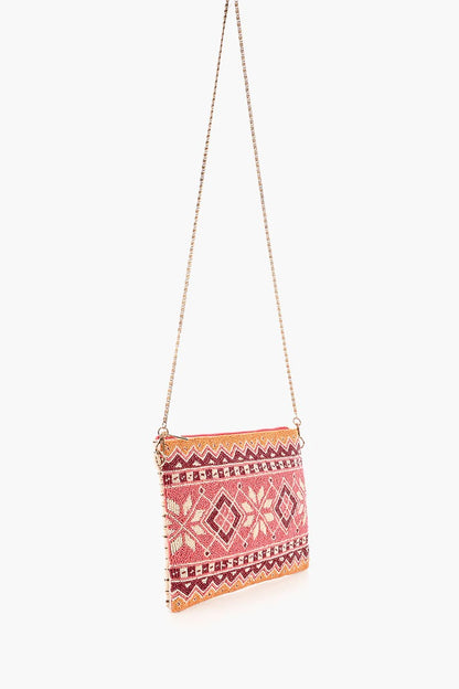 Fair isle holiday Clutch