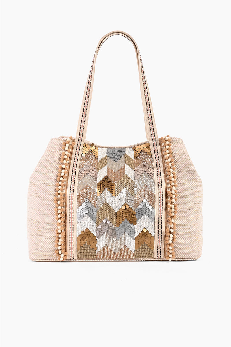 Caroline Embellished Tote