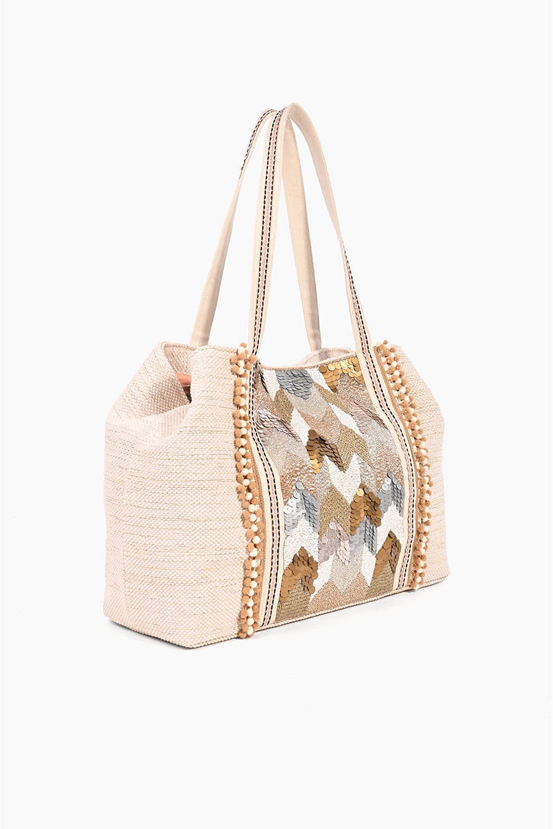 Caroline Embellished Tote