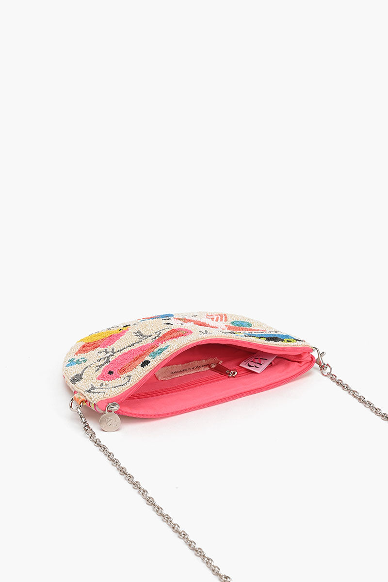 Embellished Crossbody - Beautiful Birds