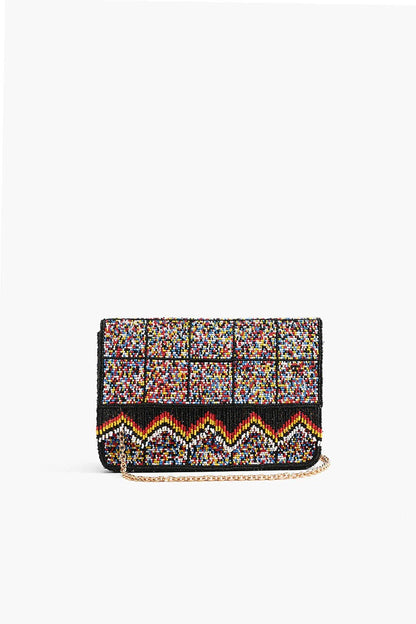 Confetti Fringed Crossbody Bag