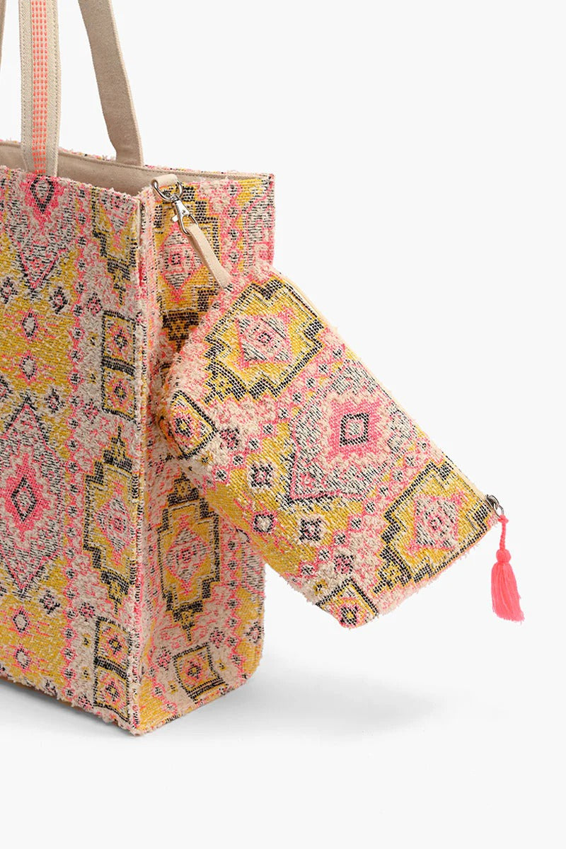 Ancient Rug Inspired Tote