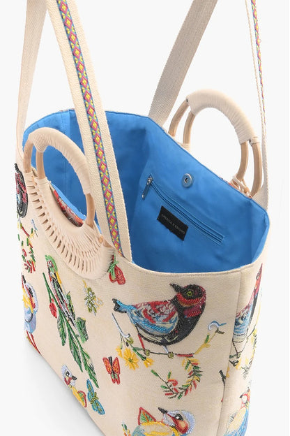 Birds in Paradise Tote