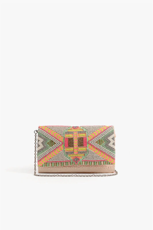 Neon Lights Impala Aztec Clutch