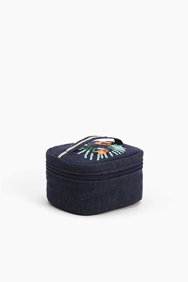 Tropical Travel Make Up Bag