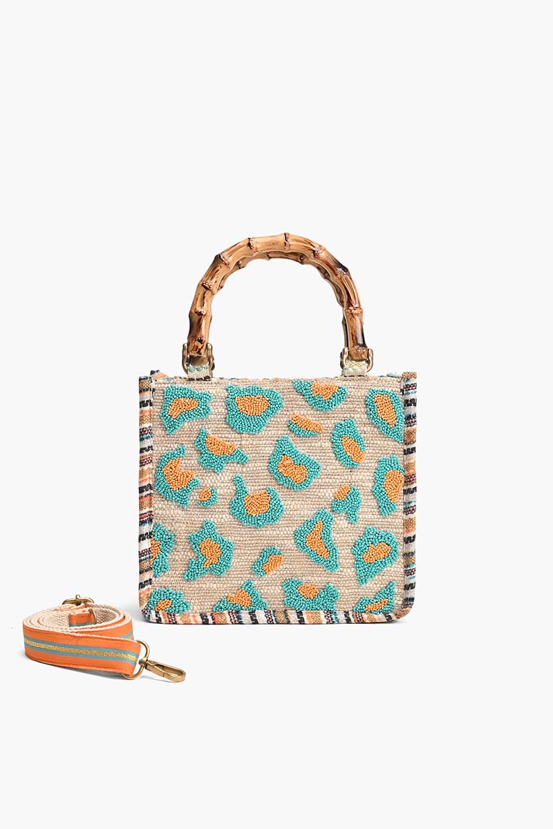 Wild Leopard Handheld Tote