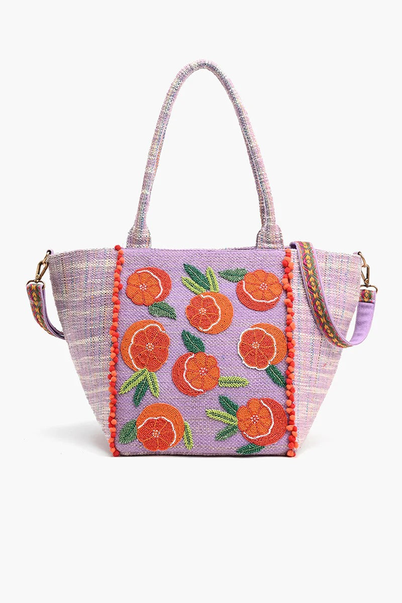 Florida Lavendar Tote