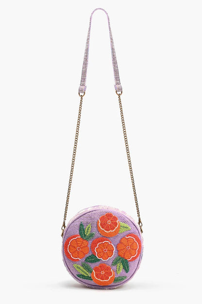 Florida Lavendar Crossbody Bag