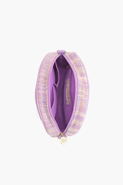 Florida Lavendar Crossbody Bag