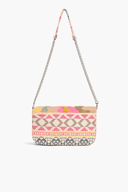 Pink Camo Crossbody Handbag