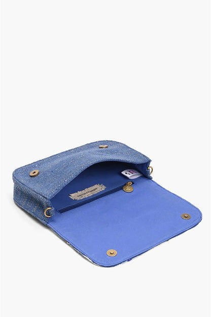 Santorini Sky Crossbody Handbag