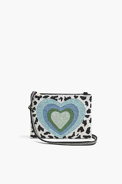 Set of 3 Happy Heart Crossbody Clutch