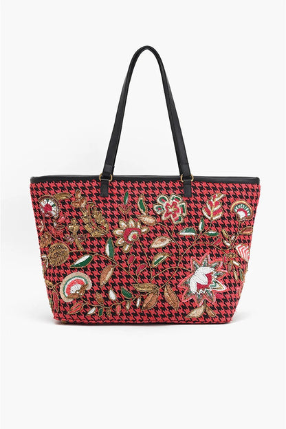 Winter Floral Tote