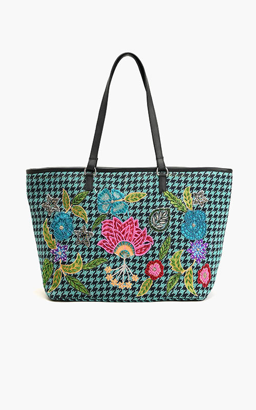 Cool Breeze Floral Tote