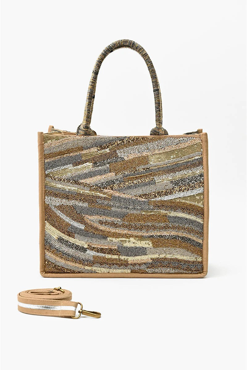 Golden Layers Tote