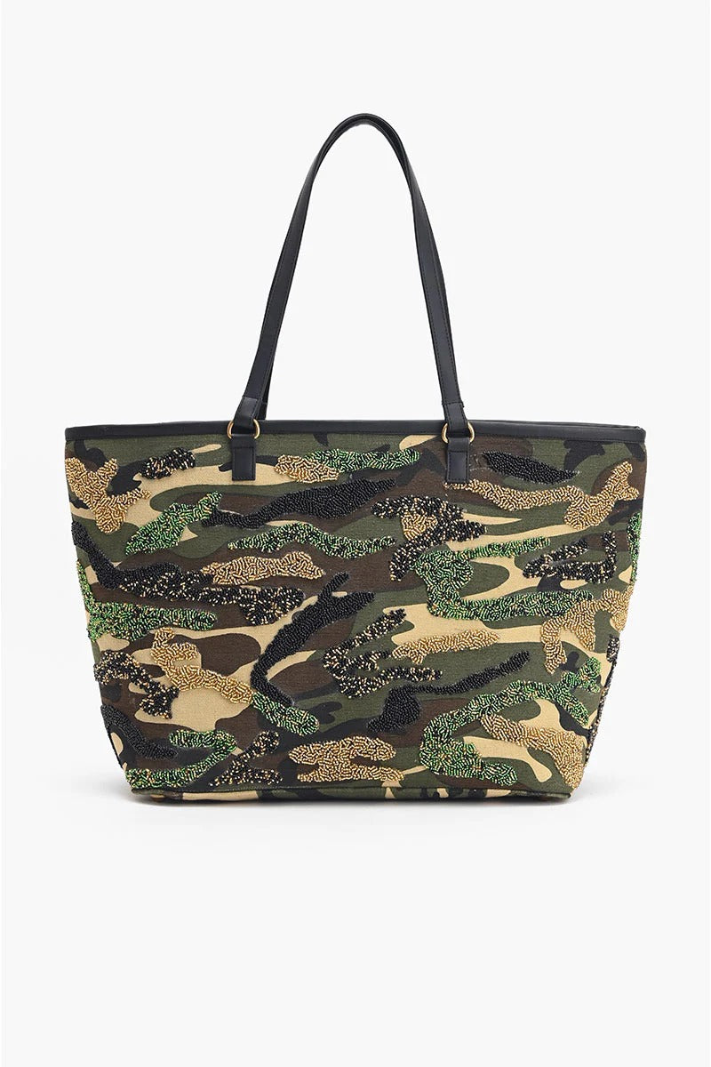 Sparkly Camo Tote