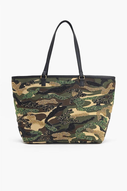Sparkly Camo Tote