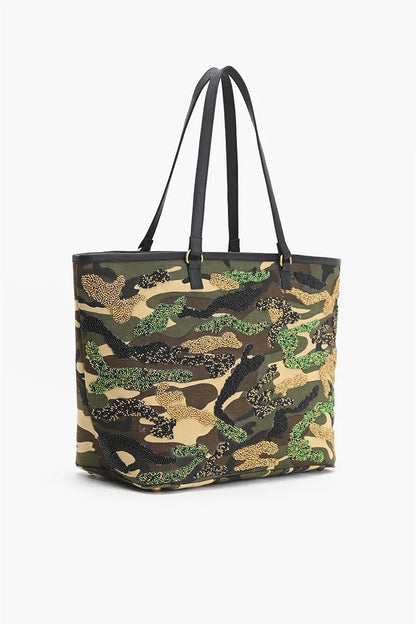 Sparkly Camo Tote