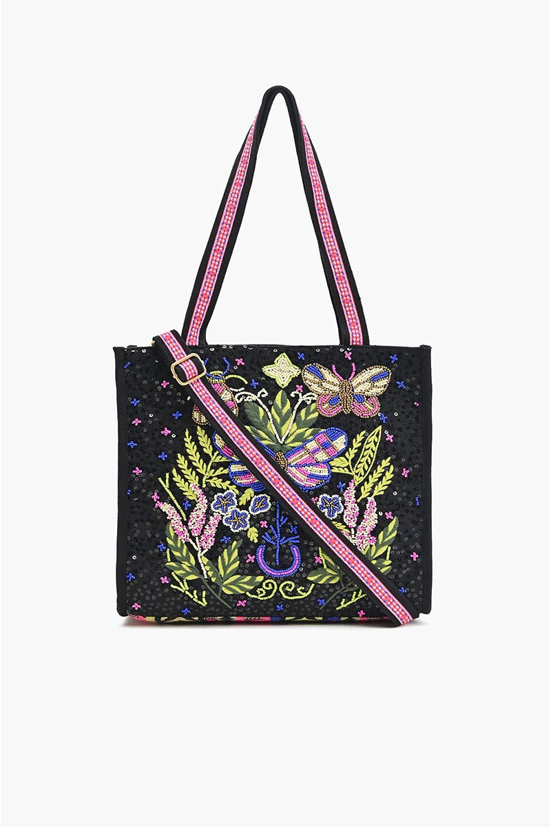 Midnight in the Garden Mini Tote