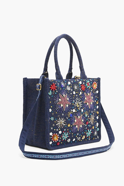 Fireworks Tote Bag