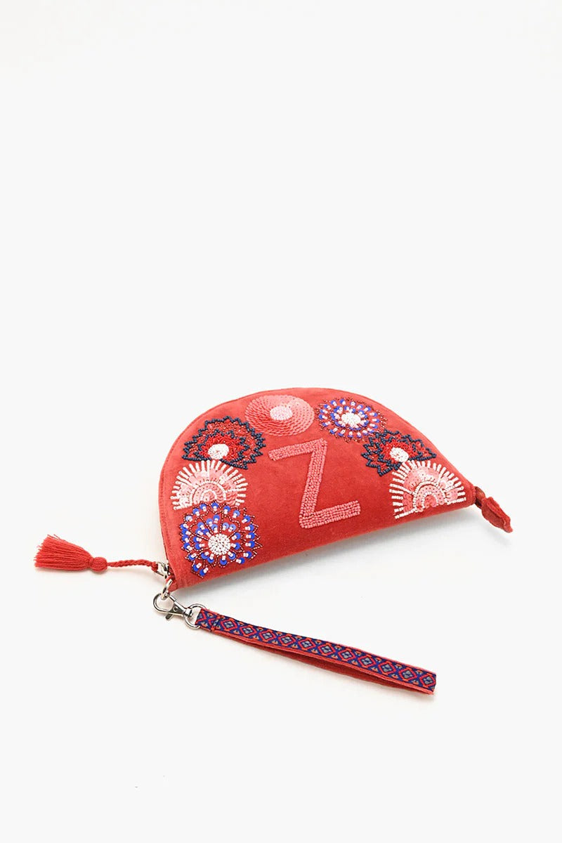 Z Half Moon Wristlet