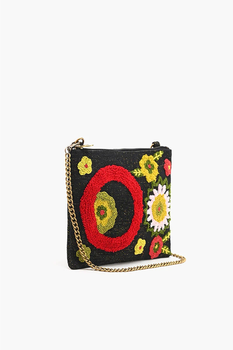 O Floral Crossbody Bag