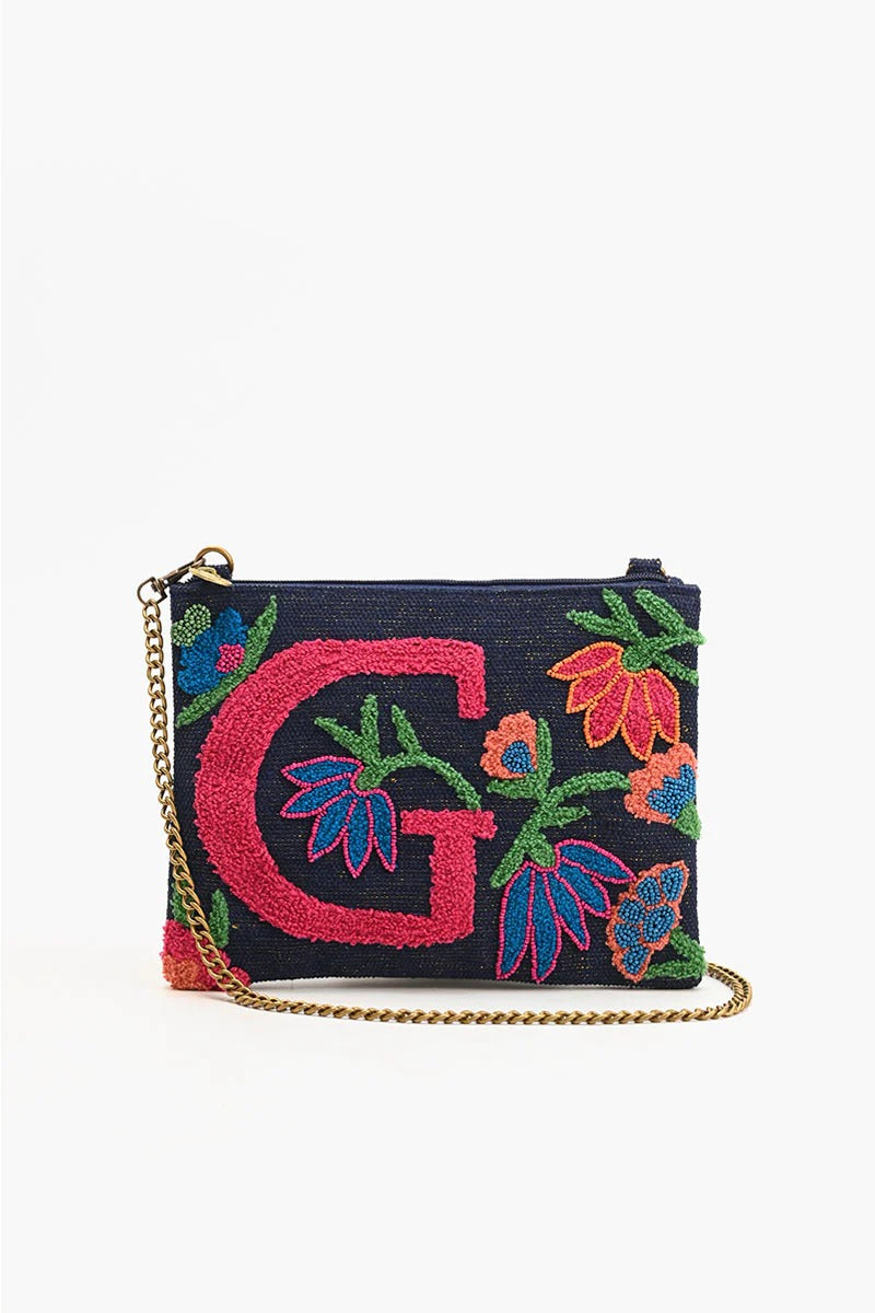 G Floral Crossbody Bag