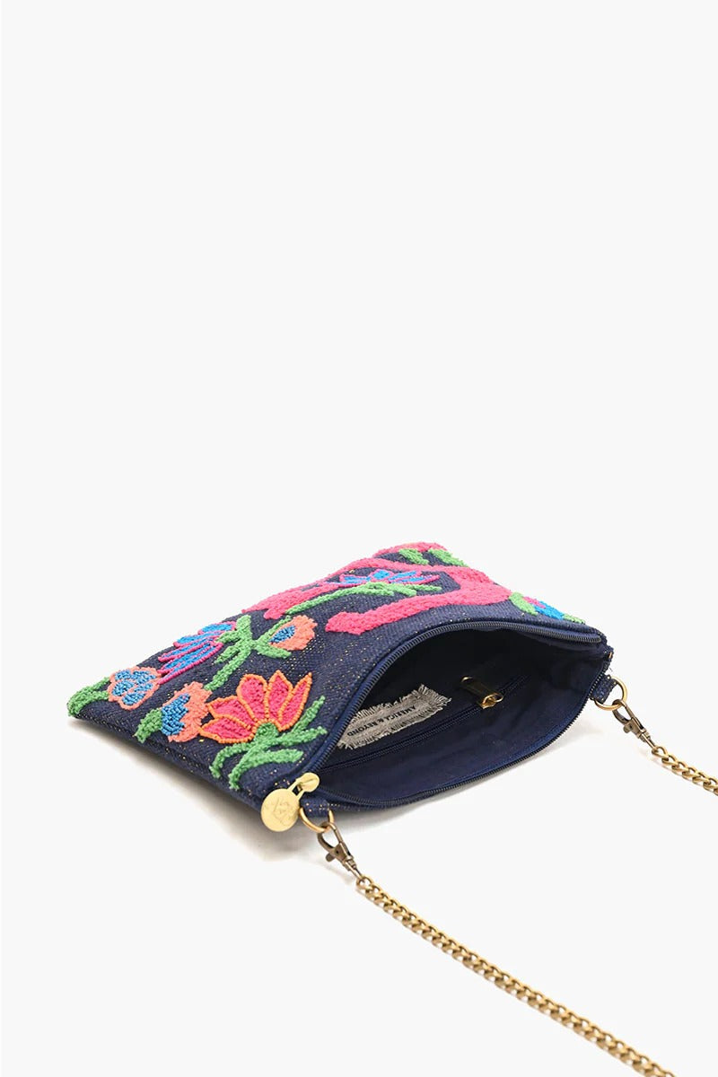 G Floral Crossbody Bag