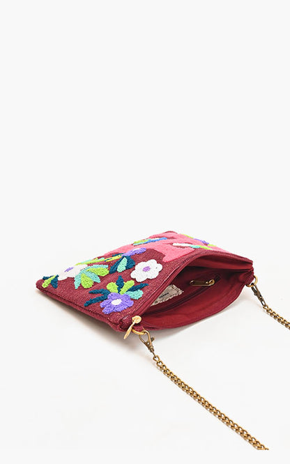 H Floral Crossbody Bag