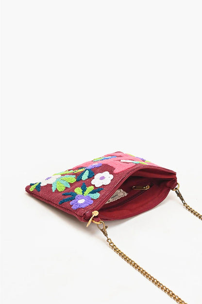 H Floral Crossbody Bag