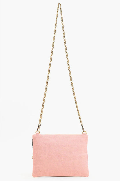 B Floral Crossbody Bag