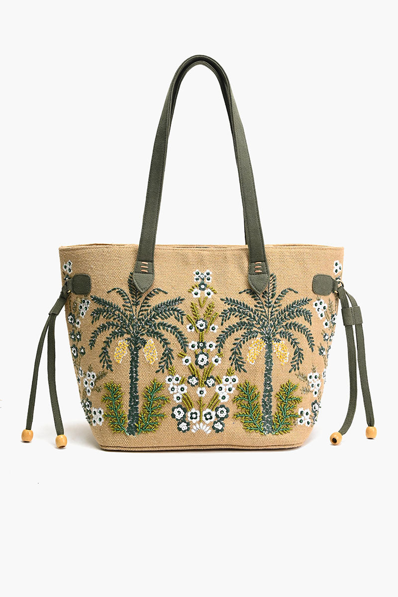 Desert Oasis Drawstring Tote