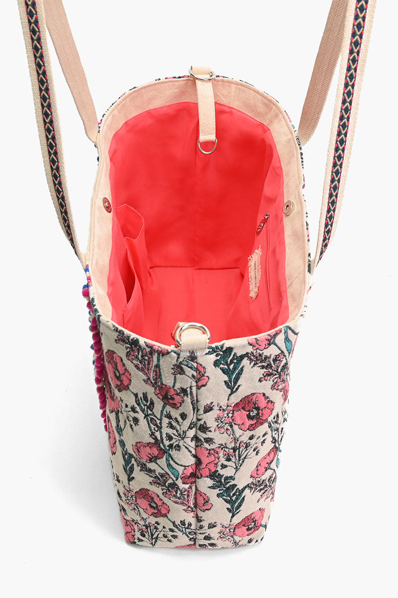 Dragonfly Dreams Kashmiri Tote