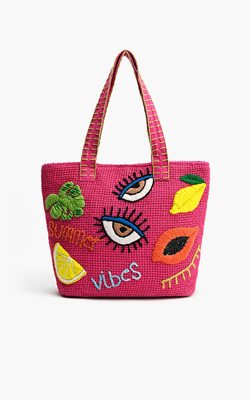 Pink Bliss Fruitful Charm Tote