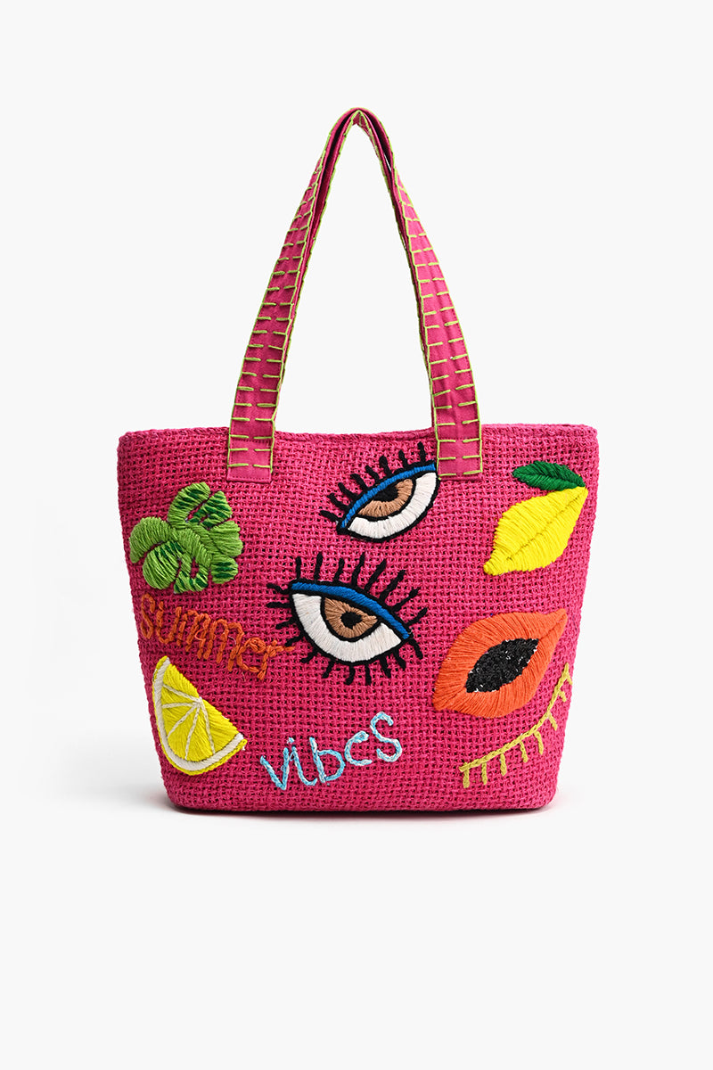 Pink Bliss Fruitful Charm Tote