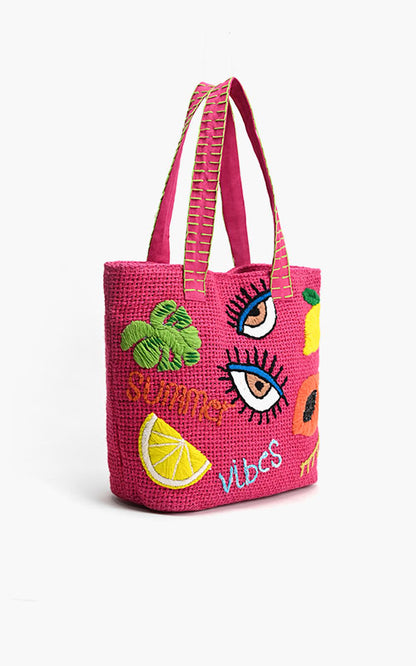 Pink Bliss Fruitful Charm Tote