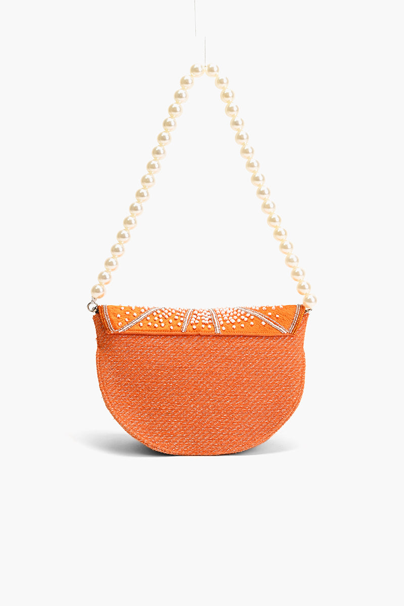 Citrus Couture Embellished Shoulder Bag