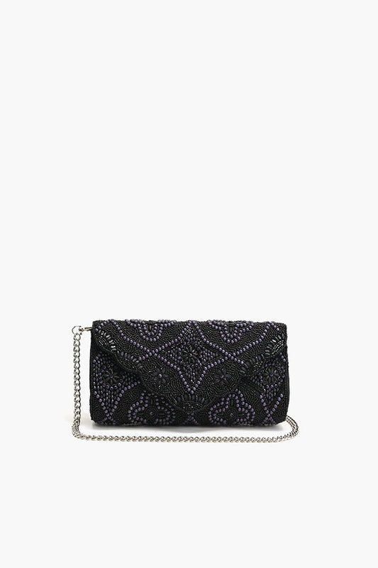 Starlight Embellished Evening Clutch