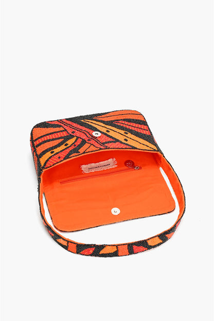 Orange Petal Canopy Shoulder Bag