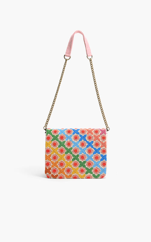 Knots 'N Petals Shoulder Bag